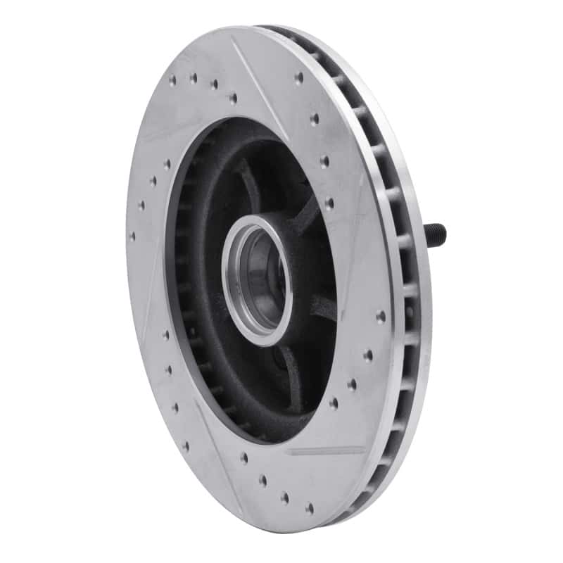 R1 Concepts — R1 1988-1991 Chevrolet C1500 Front Left Drilled & Slotted Silver Brake Rotor
R1 Brake Rotor Drill - view 4