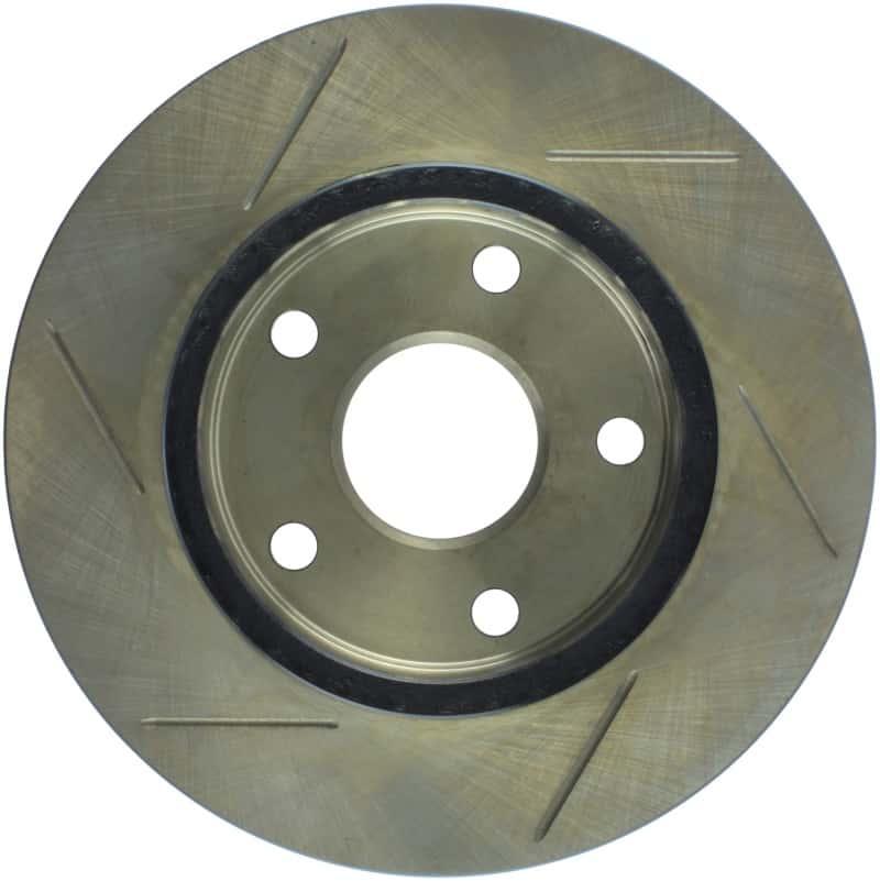 Stoptech — StopTech Power Slot 1/90-95 Toyota MR2 Front Left SportStop Slotted Rotor
Sport Slotted Rotor
Disc Brake Rotor - view 3