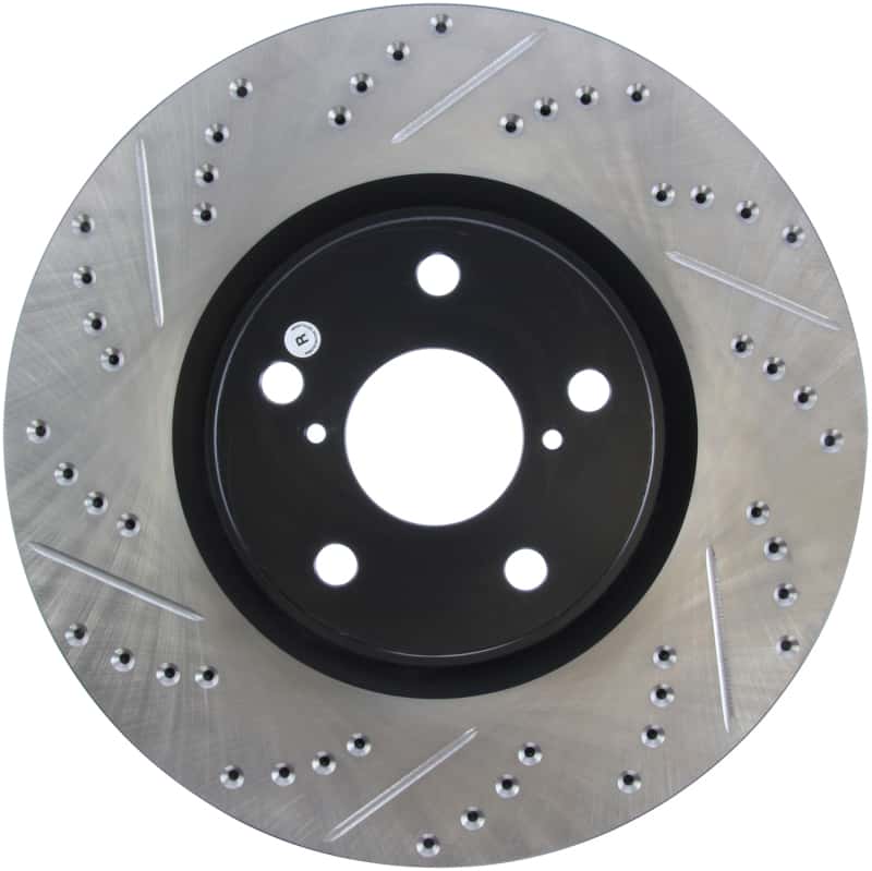 Stoptech — StopTech 5/93-98 Toyota Supra Turbo Right Front Slotted & Drilled Rotor
Disc Brake Rotor
Slot/Drill Rotor - view 8