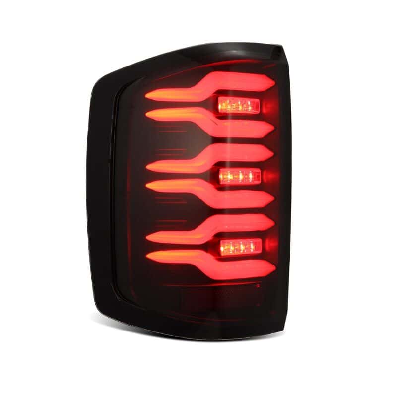 AlphaRex — AlphaRex 14-18 Chevrolet Silverado Luxx-Series LED Tail Lights Black w/Activ Light/Seq Signal
Taillight Assembly - view 3