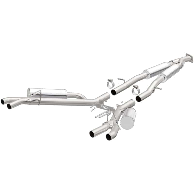 Magnaflow — MagnaFlow Cat-Back Competition Exhaust 18-19 Kia Stinger L4-2.0LGAS Quad 2.5in Stainless Tips
Cat-Back - view 1
