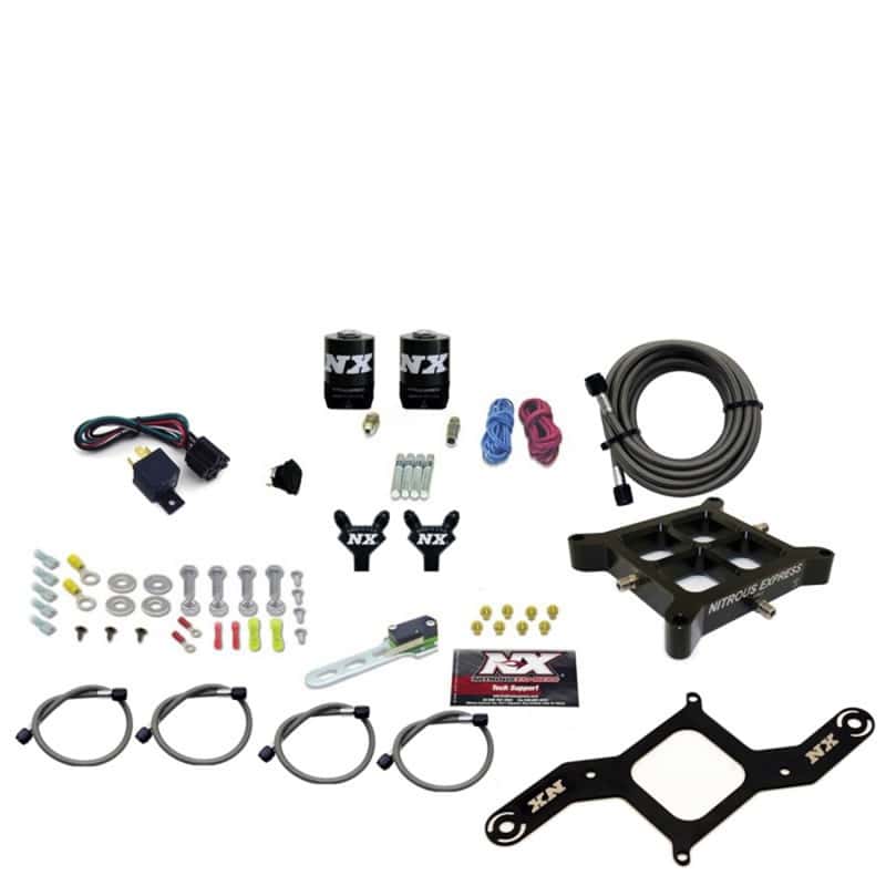 Nitrous Express — Nitrous Express 4150 Billet Crossbar Stage 6 Nitrous Kit (50-300HP) w/o Bottle
Injection System Kit
N2OSys - view 1