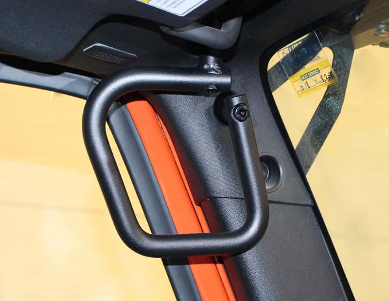 Fishbone Offroad — Fishbone Offroad 07-18 Jeep Wrangler JK 4 Door Grab Handles Front/Rear Steel - Blk Txtrd Powdercoat - view 5