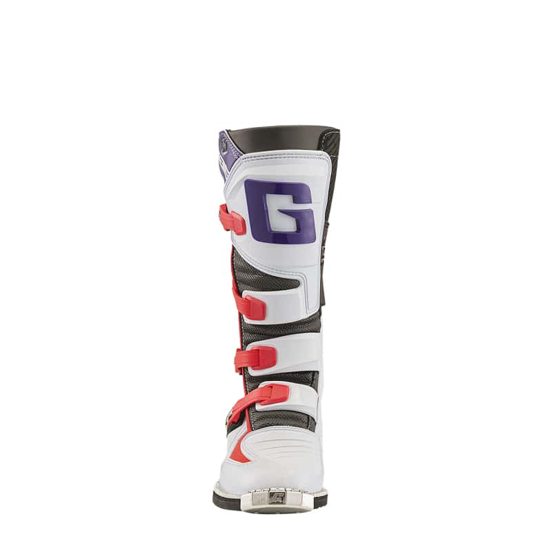 Gaerne — Gaerne GXJ Boot White/Red/Purple Size Youth - 2 - view 2