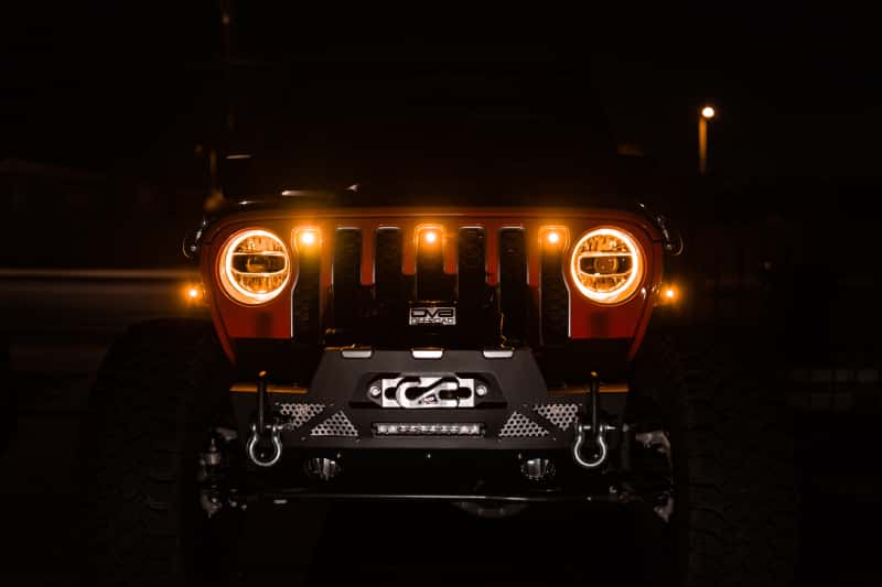 DV8 Offroad — DV8 Offroad 2018+ Jeep JL Grill Amber Marker Lights
JL MARKER LIGHT KIT - view 8