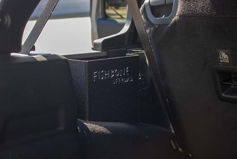 Fishbone Offroad — Fishbone Offroad 2018+ Jeep JLU Wrangler JL 4 Door Driver Side Wheel Well Storage Bin - Single - view 8