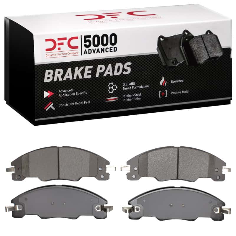 DFC — DFC 08-11 Ford Focus Front 5000 Advanced Ceramic Brake Pads
DFC Brake Pad Set - view 1