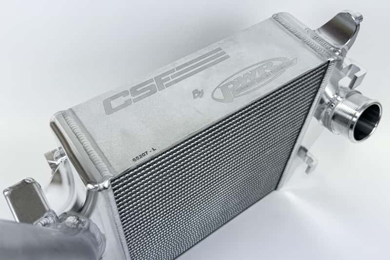 CSF — CSF 2020+ Audi SQ7 / SQ8 High Performance Intercooler System - Raw Aluminum
CSF Intercooler - view 3
