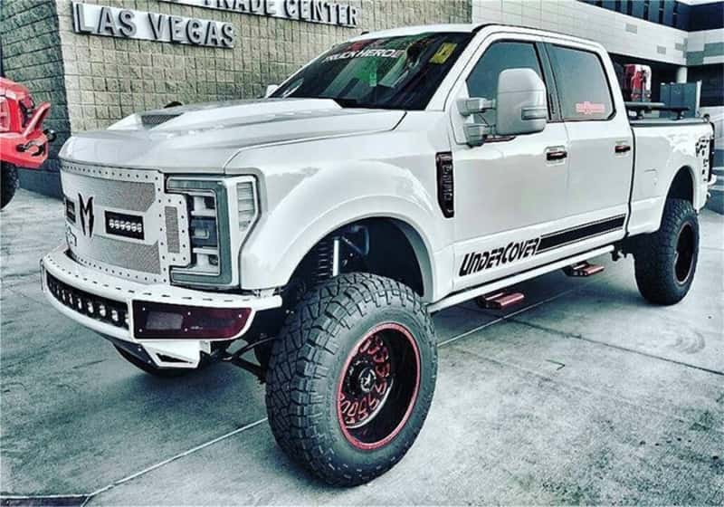N-Fab — N-Fab M-RDS Front Bumper 2017 Ford F250/F350 Super Duty - Tex. Black w/Silver Skid Plate
MRDS FB 17-22 SD TX - view 1
