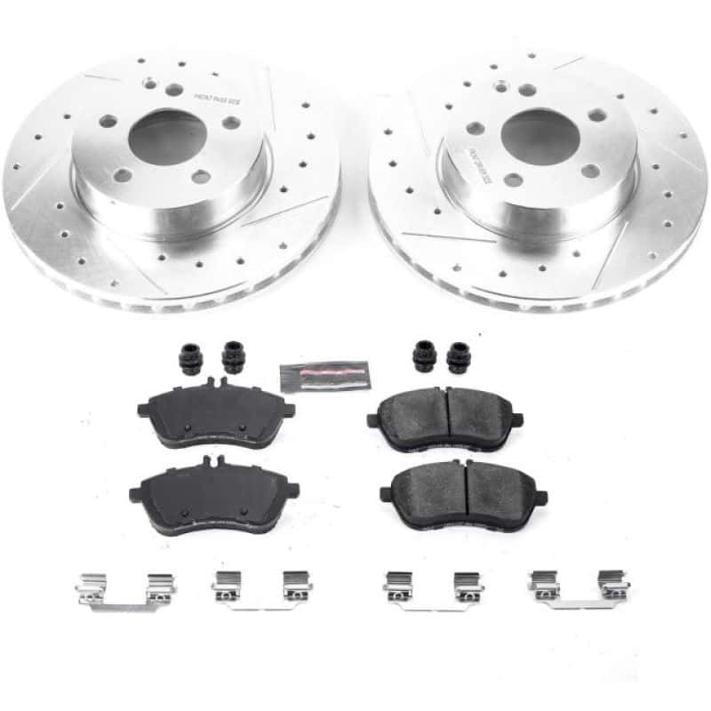 PowerStop — Power Stop 2015 Mercedes-Benz C250 Front Z23 Evolution Sport Brake Kit - view 1