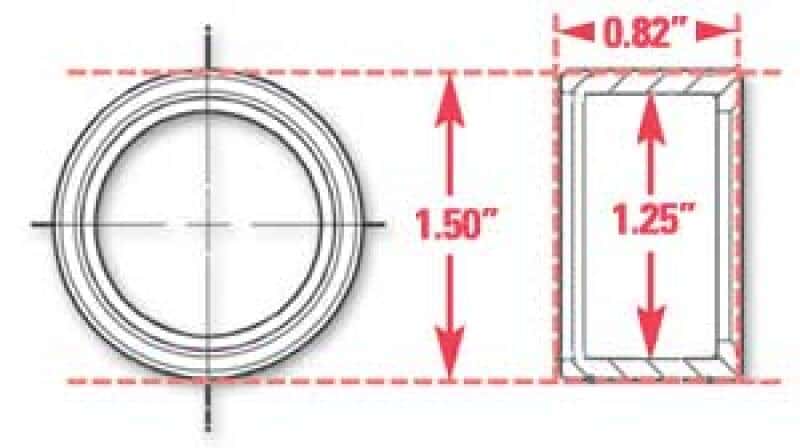 SPC Performance — SPC Performance Weld-In Ring Kit 1.25 in. ID
WELD-IN RING
FAB PART - view 4