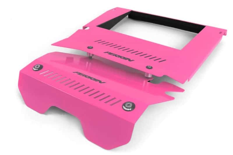 Perrin Performance — PERRIN 15-21 Subaru WRX Engine Cover Kit (Intercooler & Pulley Covers Incl.) - Hyper Pink - view 2