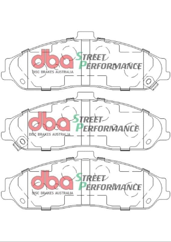 DBA — DBA 97-06 Corvette (Incl C5 Z06) SP500 Front Brake Pads
Brake Pad - view 1