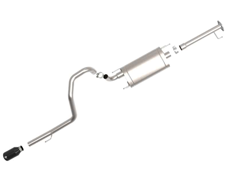 aFe — aFe POWER Vulcan Series 2-1/2in 304SS Cat-Back Exhaust 10-21 Lexus GX460 V8-4.6L w/ Black Tip
Cat-Back Exhaust - view 3