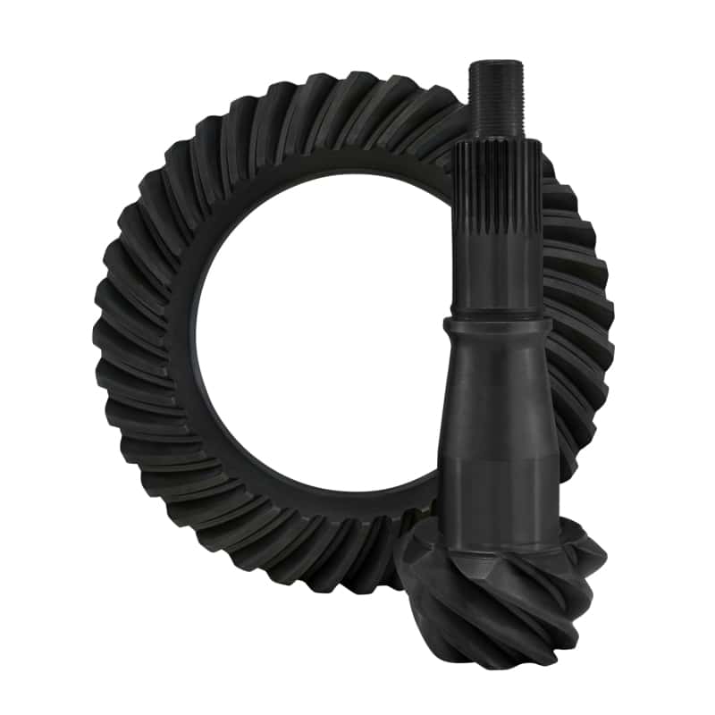 Yukon Gear & Axle — Yukon Gear High Performance Gear Set For 14+ GM 9.5in in a 4.56 Ratio
Ring & Pinion Set 
Ring/Pinion Set - view 3