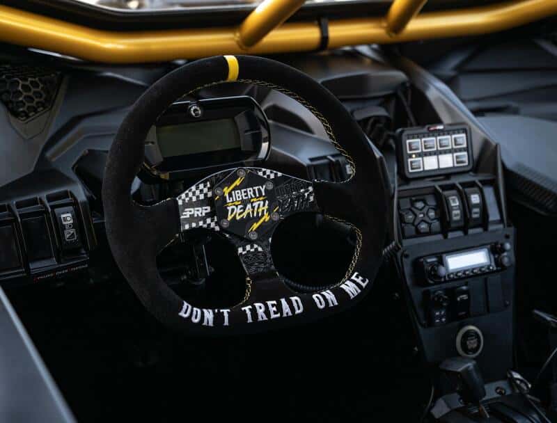 PRP Seats — PRP Steering Wheel Center Cap Liberty or Death - view 3