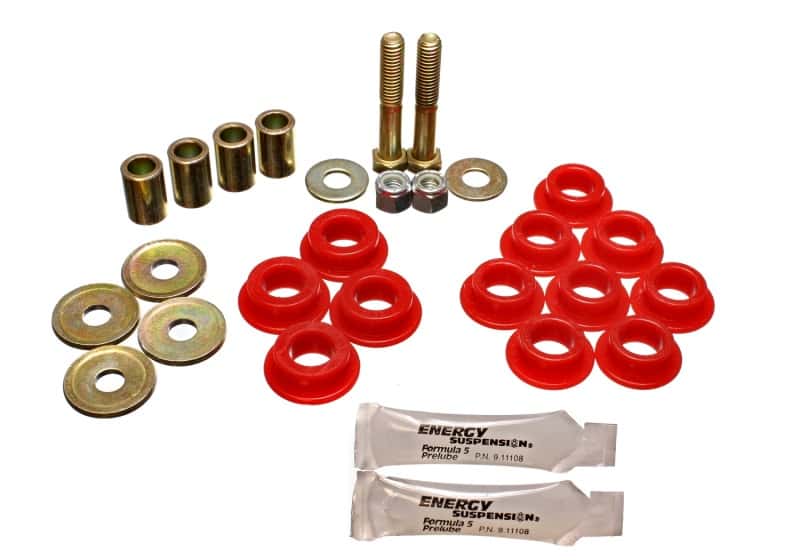 Energy Suspension — Energy Suspension 86-88 Mazda RX7 Red Front or Rear End Links
SwyBarLinkBshng - view 1