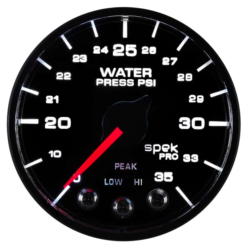 AutoMeter — Autometer Spek-Pro - Nascar 2-1/16in Water Press 0- 35 psi Bfb Sp
GA 2" WP 35 BFB SPEK - view 13