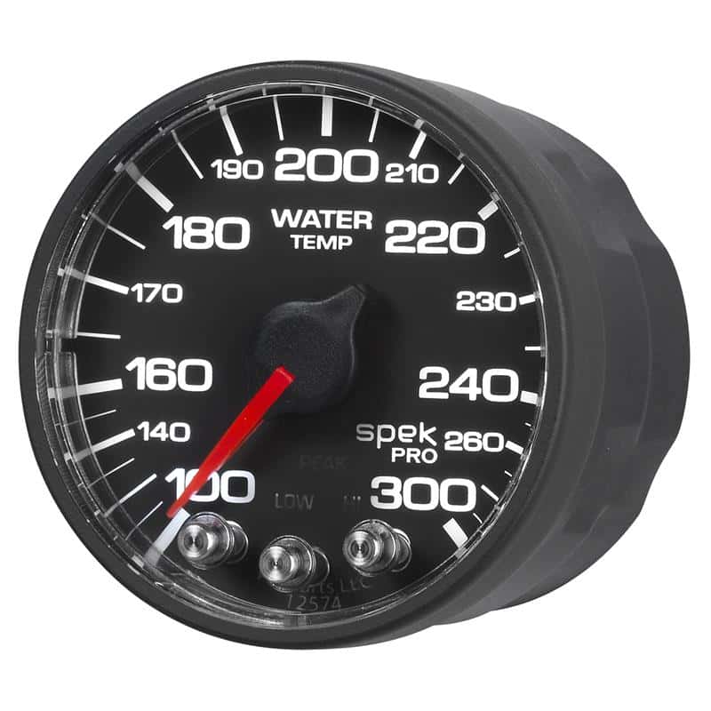 AutoMeter — Autometer Spek-Pro 52.4mm 100-300 Deg F Digital Stepper Motor Water Temp Gauge
GA 2" WTEMP BFB SPEK - view 3