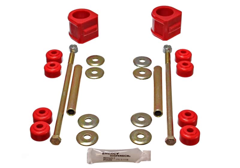 Energy Suspension — Energy Suspension GM 4 X Front Stab Bar Bushing - Red
Sway Bar Bushing Kit - view 3