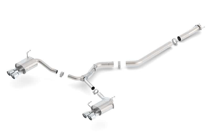 Borla — Borla 15-16 Subaru WRX / STI 2.5L S-Type Cat-Back Exhaust Quad Rd RL Tips
Cat-Back System
ExhstSysKt - view 2
