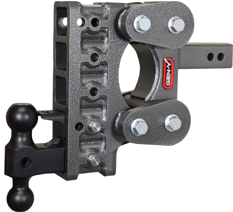 GEN-Y Hitch — Gen-Y The Boss Torsion-Flex 2in Shank 7.5in Drop 16K Hitch w/GH-051 Dual-Ball/GH-032 Pintle Lock
Drop Hitch - view 3