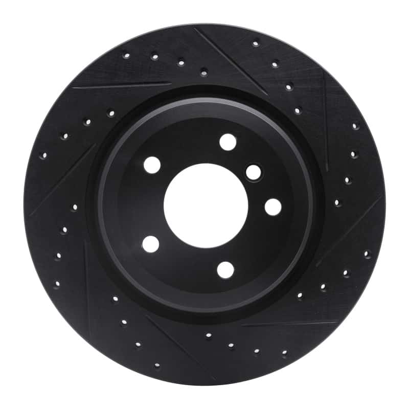 R1 Concepts — R1 06-15 BMW 335XI Rear Right Drilled & Slotted Black Brake Rotor
R1 Brake Rotor Drill - view 1