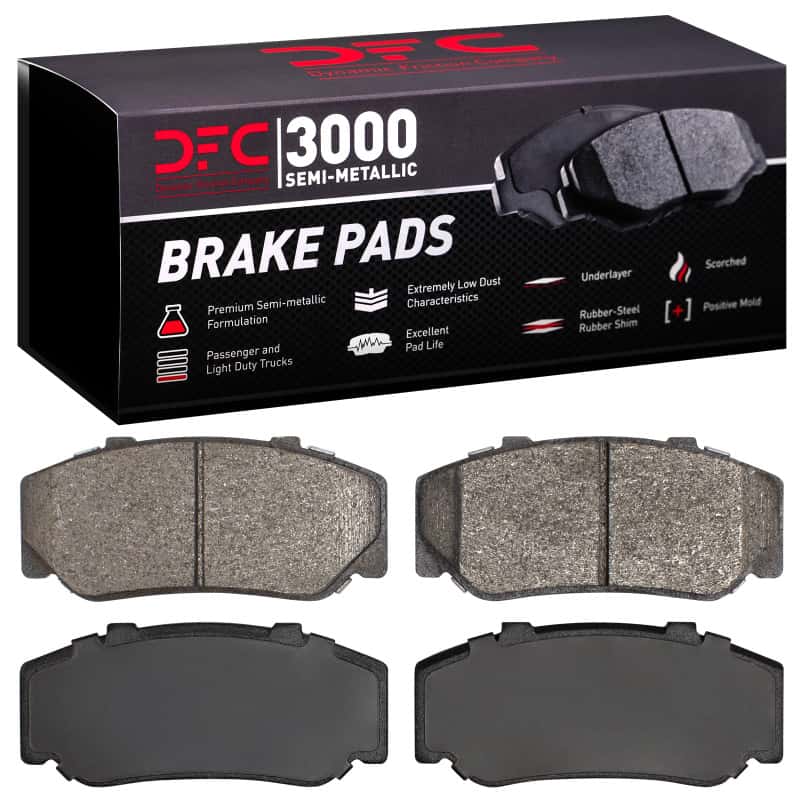 DFC — DFC 82-87 Volvo 760 Series/740/745/780 Front 3000 Semi-Metallic Brake Pads
DFC Brake Pad Set - view 1