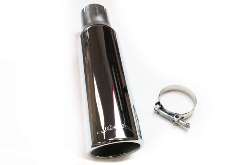 JBA — JBA 2.5in x 3.5in x 15in Polished Chrome Tip - Clamp On
Chrome Tip - view 1