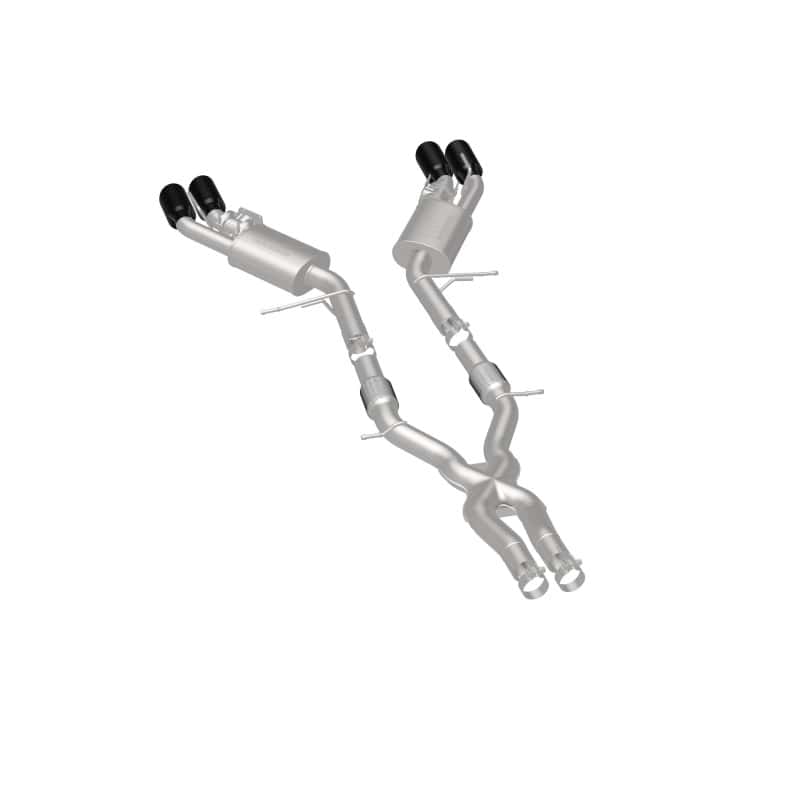 Magnaflow — MagnaFlow SYS Cat-Back 2015-2017 Cadillac CTS-V 6.2L Quad 4in Carbon Fiber Tips
Cat-Back - view 12