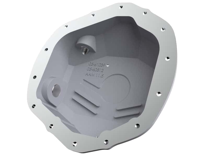 aFe — aFe Street Series Rear Differential Cover Raw w/ Machined Fins 19-20 Ram 2500/3500
Differential Cover - view 3