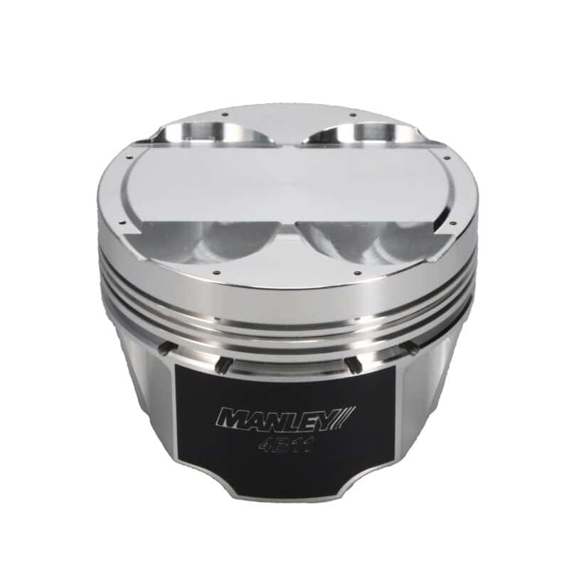 Manley Performance — Manley Mitsubishi 4B11 86.5mm Bore 10.0:1 CR +2cc Dome Turbo Tuff Piston Set w/ Rings
Piston Set - view 7