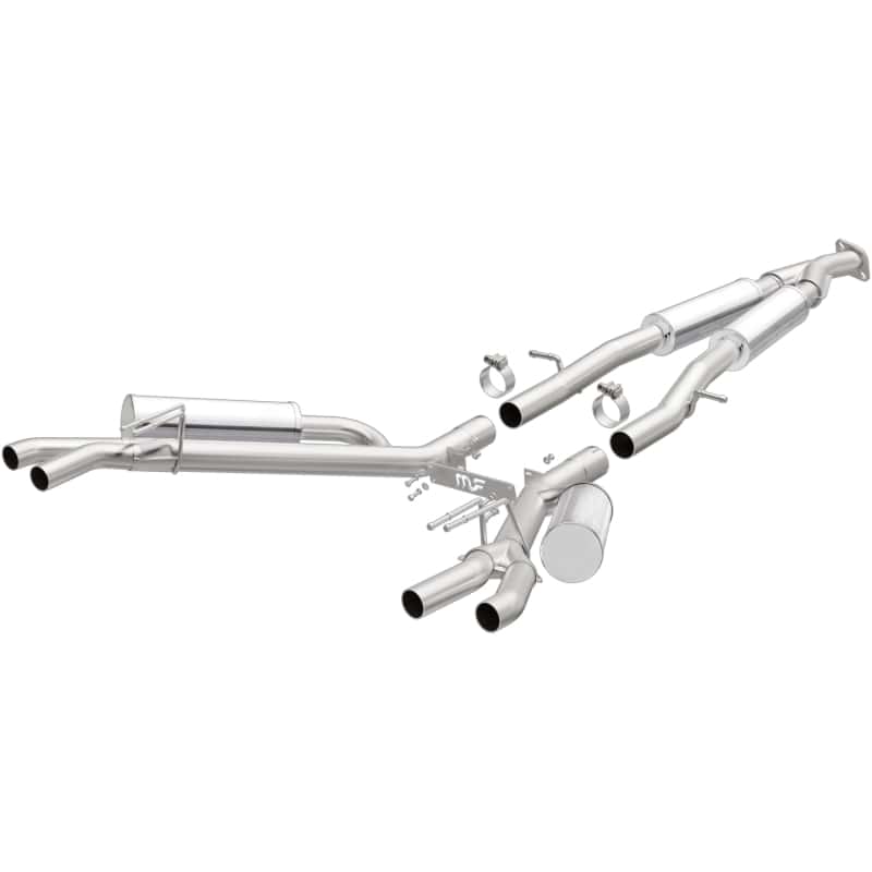 Magnaflow — MagnaFlow Cat-Back Competition Exhaust 18-19 Kia Stinger L4-2.0LGAS Quad 2.5in Stainless Tips
Cat-Back - view 2