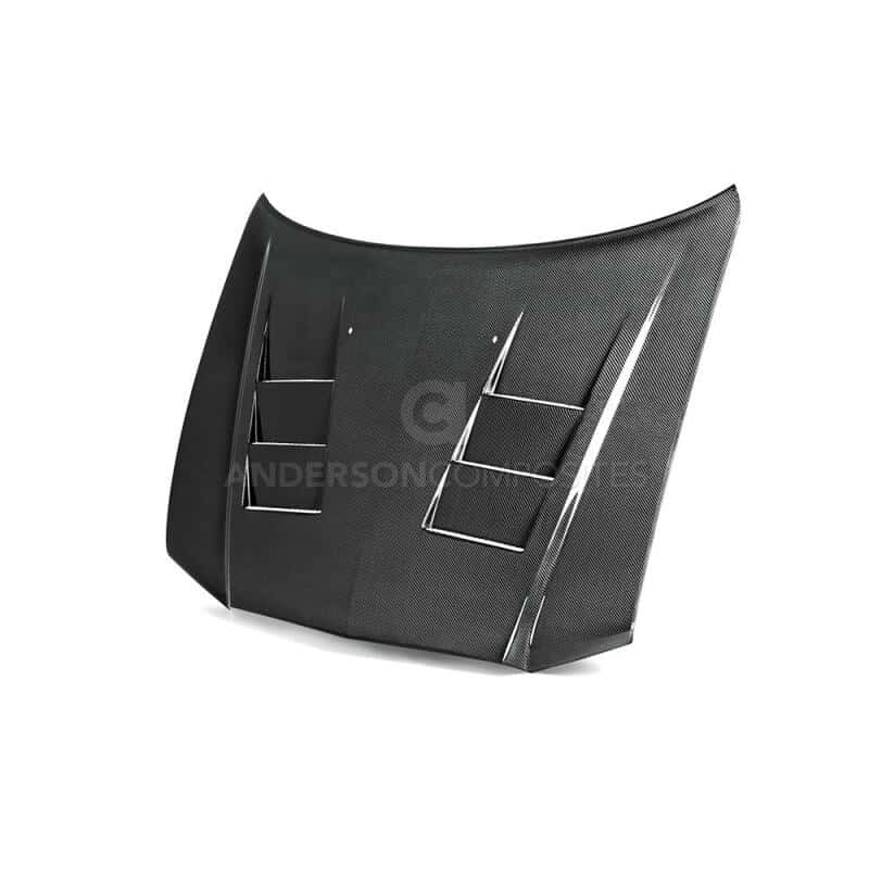 Anderson Composites — Anderson Composites 11-13 Dodge Charger Type-TS Hood - view 1