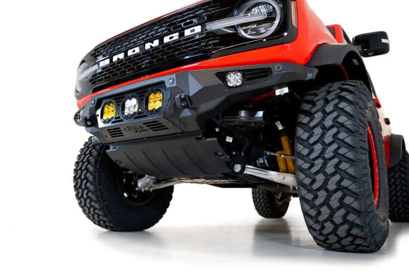 Addictive Desert Designs — Addictive Desert Designs 21-22 Ford Bronco Bomber Front Bumper (w/ 3 Baja Designs LP4 Mounts)
Bumper- Front
Bumpers - view 15