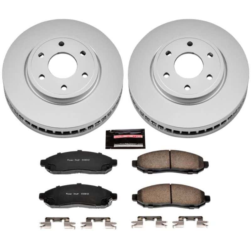 PowerStop — Power Stop 05-18 Nissan Frontier Front Z17 Evolution Geomet Coated Brake Kit - view 1