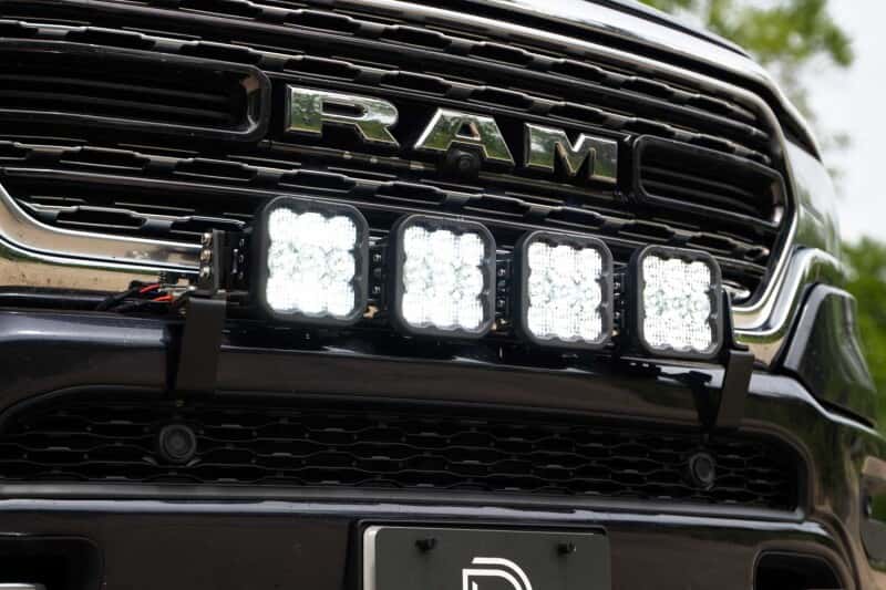 Diode Dynamics — Diode Dynamics SS5 Grille CrossLink Lightbar Kit for 2019-Present Ram - Sport Yellow Combo - view 2