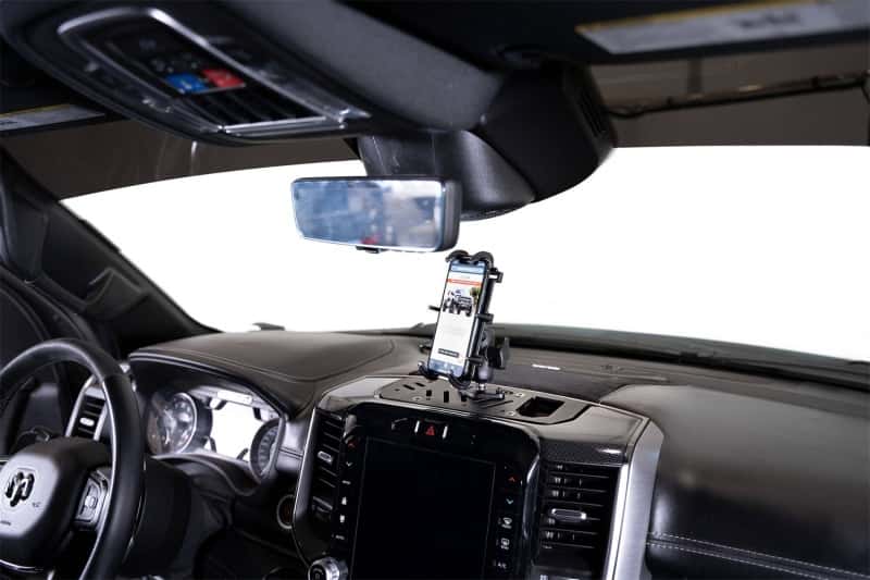Addictive Desert Designs — Addictive Desert Designs 21-23 Dodge Ram TRX Digital Device Dash Mount
Cell Phone Holder - view 10