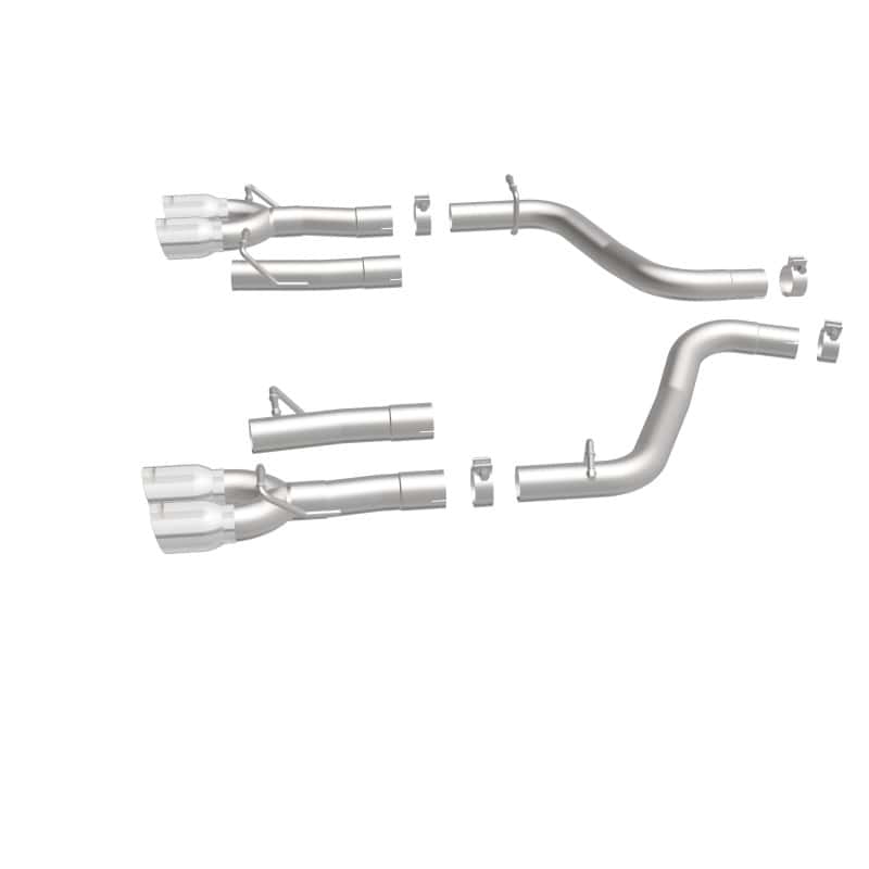 Magnaflow — MagnaFlow Axle-Back, SS, 2.5in, Quad Split Rear 3.5in Tip 2015 Dodge Challenger 3.6L V6
Axle-Back - view 8