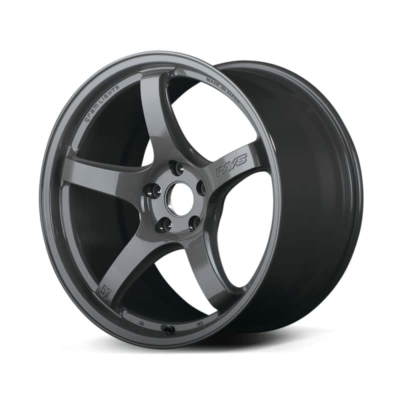 Gram Lights — Gram Lights 57CR 18x8.5 +37 5x108 Glossy Gray Wheel - view 1