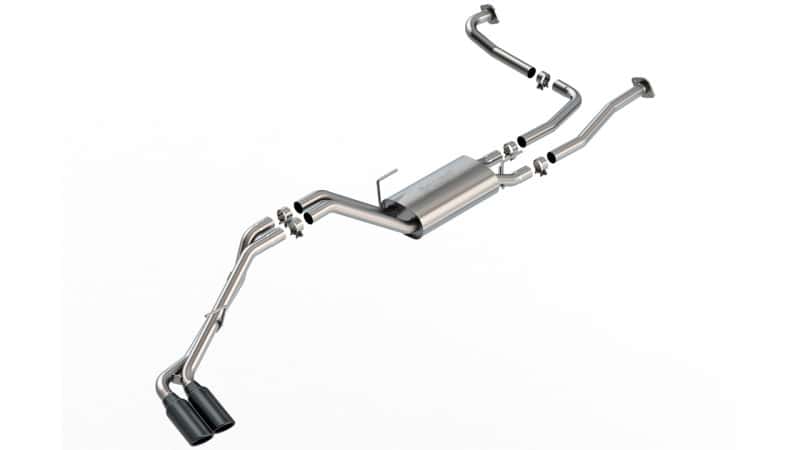 Borla — Borla 22-24 Nissan Frontier S-Type Cat Back System - Black Chrome
Cat-Back System - view 1