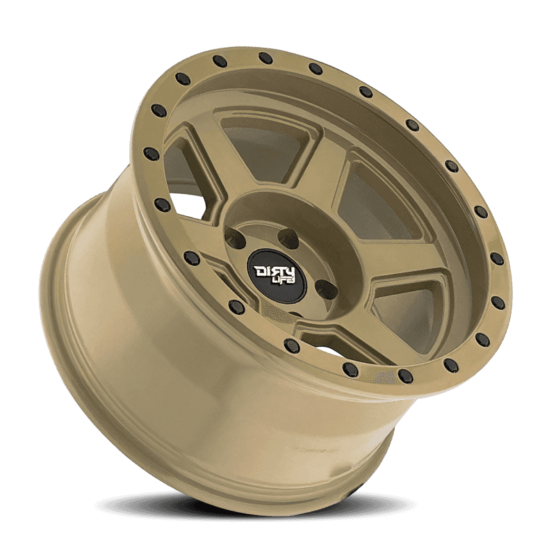 Dirty Life — Dirty Life 9315 Compound 17x9 / 6x139.7 BP / -12mm Offset / 106mm Hub Desert Sand Wheel - view 2