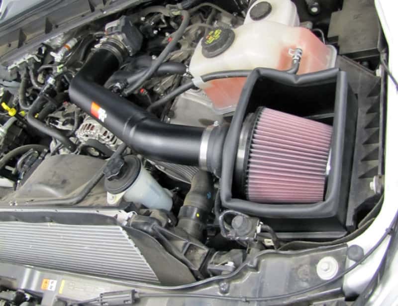 K&N Engineering — K&N 11-12 Ford F250/F350 SD 6.2L V8 High Flow Performance Intake
Performance Air Inta
Air Intake System - view 4