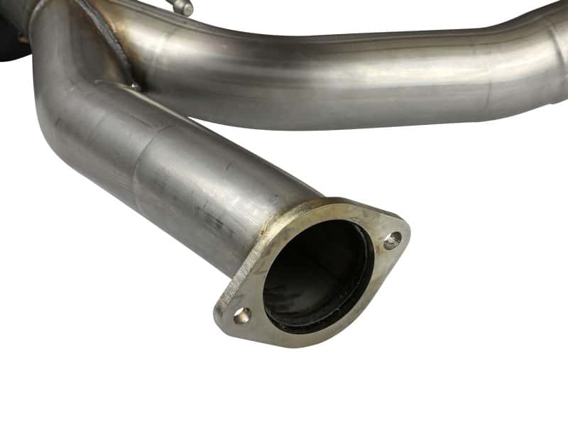 aFe — aFe MACHForce XP 3in Hi-Tuck 304 SS Cat Back Exhaust 2010-2017 Nissan Patrol (Y62) V-5.6L (400 hp)
Cat-Back Exhaust - view 4