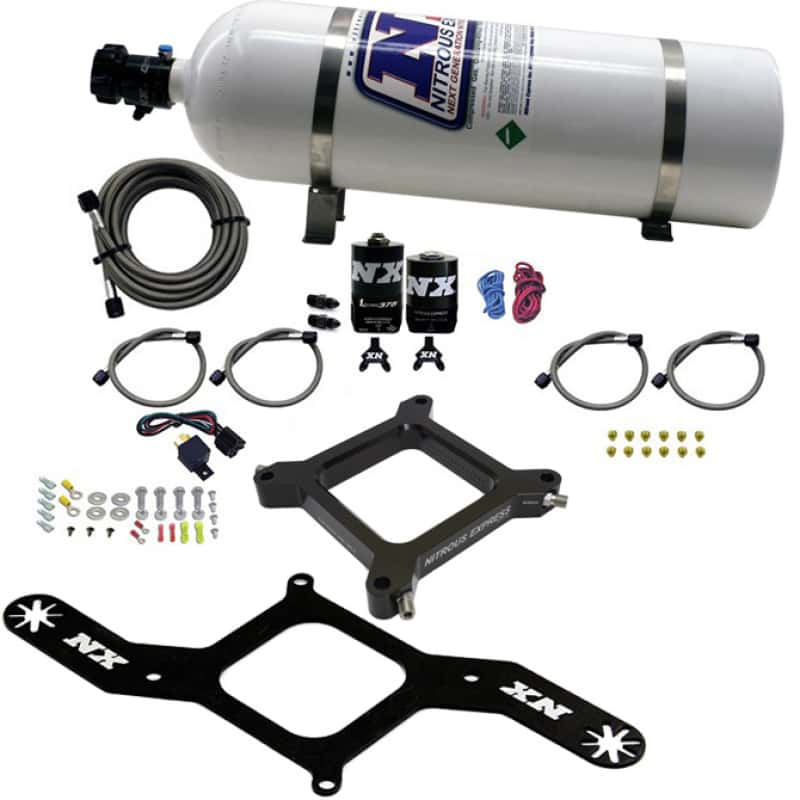 Nitrous Express — Nitrous Express 4150 Assassin Plate RNC Up to 750hp 15lb Bottle
Injection System Kit
N2OSys - view 1