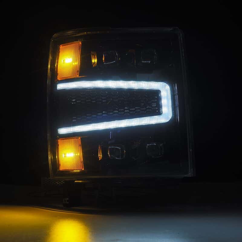 AlphaRex — AlphaRex 04-15 Chevy 1500 NOVA-Series LED Proj Headlights Alpha BL w/Activ Light/Seq Signal & SB DRL
Projector Headlights - view 3