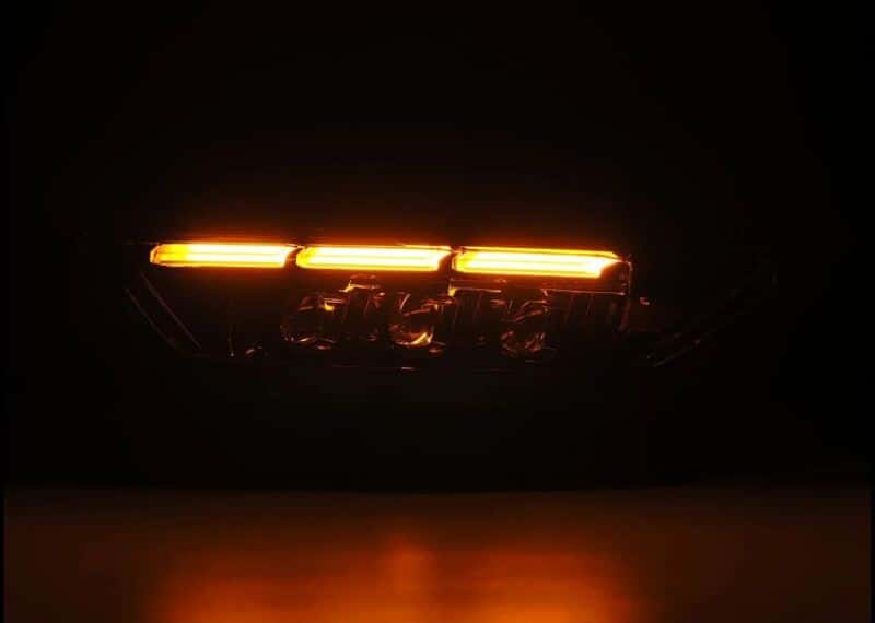 AlphaRex — AlphaRex 15-17 Ford Mustang NOVA LED Proj Headlights Alpha Black w/Activ Light/Seq Signal/Switch DRL
Projector Headlights - view 4