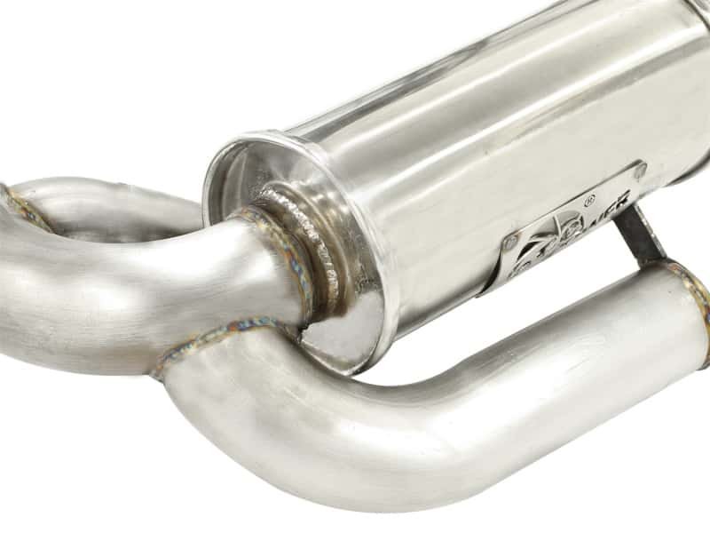 aFe — aFe ELITE 05-12 Porsche Boxster S (987.1-987.2) H6 3.4L 304SS Dual Cat-Back w/Dual Polished Tip Exht
Cat-Back Exhaust
SS 304 - view 6