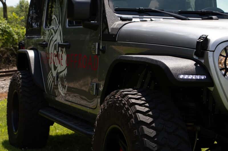 Fishbone Offroad — Fishbone Offroad 2018+ Jeep Wrangler JL Rear Fenders Elite Aluminum - view 9