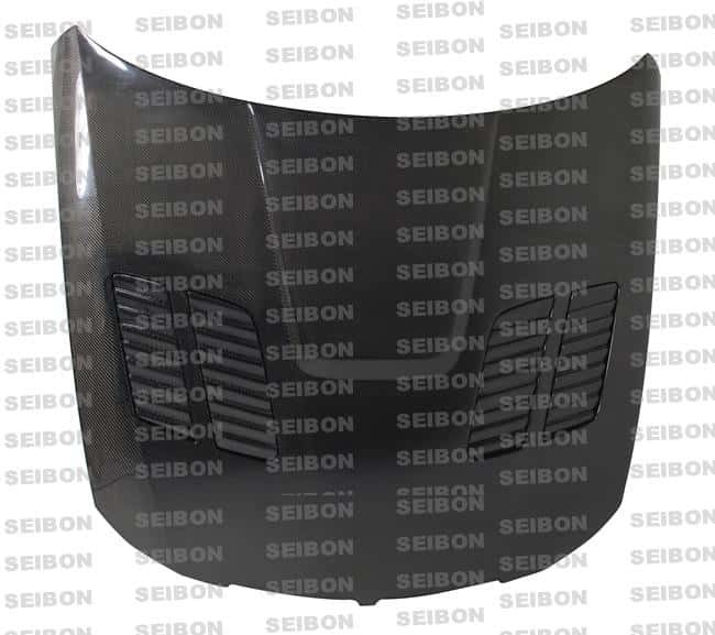 Seibon — Seibon 05-08 BMW 3 Series 4 dr E90 (Excl M3) GTR-Style Carbon Fiber Hood - view 3